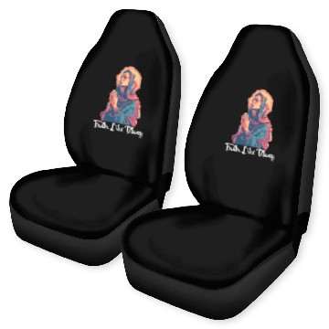 Discover Virgin Mary Faith Like Mary Car Seat Covers