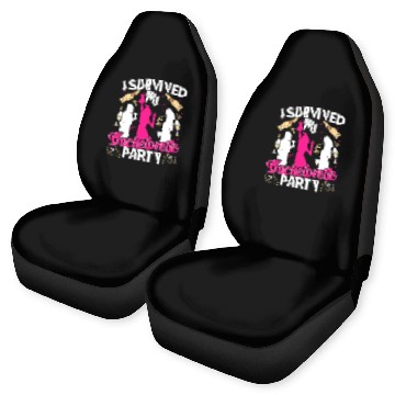 Discover Bridal Party Wedding I Survived My Bachelorette Car Seat Covers