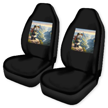 Discover Panda Adventure Car Seat Covers