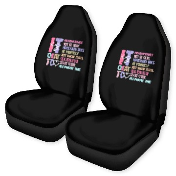 Discover Be Yourself - Embrace Mistakes Car Seat Covers