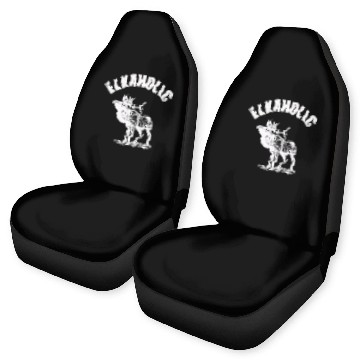 Discover Elk Hunting Elkaholic Hunters Car Seat Covers