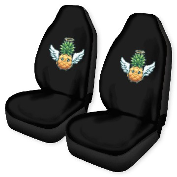 Discover Angel Pineapple with Wings Fruity Car Seat Covers