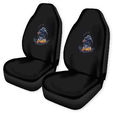 Discover Bring the Storm: Electrifying Football Action Car Seat Covers