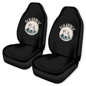 Discover Elk Hunting Elkaholic Hunters Car Seat Covers