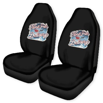 Discover Magical Arctic Night Santa Sleigh North Pole Car Seat Covers