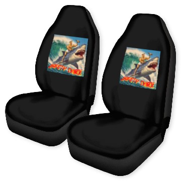 Discover Retro Safety Third Shark Rodeo Car Seat Covers