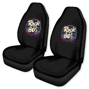 Discover Rock The 80's 80s Party Retro Look 80s Car Seat Covers