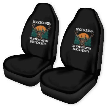 Discover BUCK Buddies Deer Hunting Elk Hunter Friends Hobby Car Seat Covers