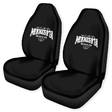Discover Minnesota Land of 10,000 Lakes Car Seat Covers