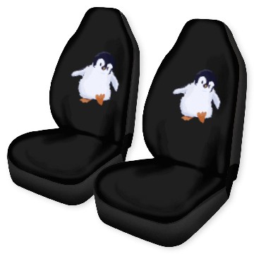 Discover Cute Penguin Car Seat Covers