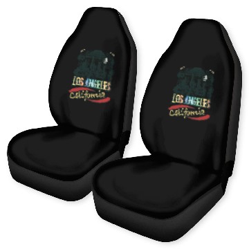 Discover Beautiful design gift idea Los Angeles California Car Seat Covers