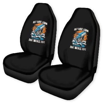 Discover Whale Watching Out Here Living The Marine Biology Car Seat Covers