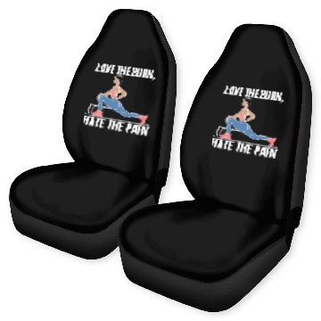 Discover Bulgarian Squat Exercise Fitness Workout Gym Car Seat Covers