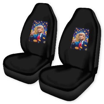 Discover "Trump Digital" Car Seat Covers