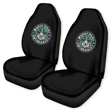 Discover Mardi Gras University Clown Men's Mardi Gras Car Seat Covers