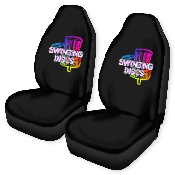 Discover Swinging Discs in Baskets Sports Disc Golf Games Car Seat Covers