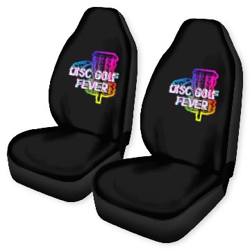 Discover Disc Golf Fever Sports Vacation Games Relaxation Car Seat Covers