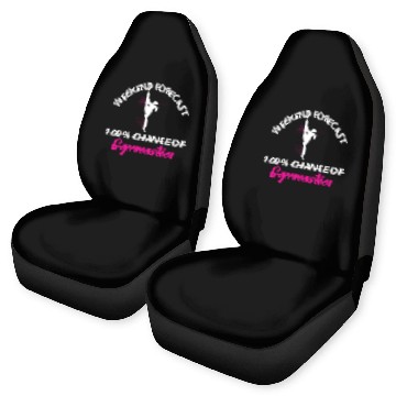 Discover Gymnastics Gym Fitness Sports Training Car Seat Covers