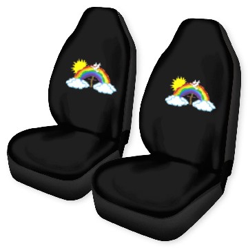 Discover You're the Blessed! (no text) Car Seat Covers