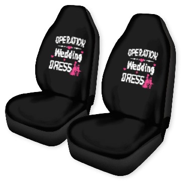 Discover Operation Wedding Dress Bachelorette Party Wedding Car Seat Covers
