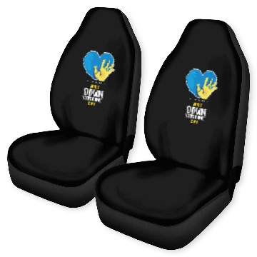 Discover World Down Syndrome Awareness Men Women Kids Car Seat Covers