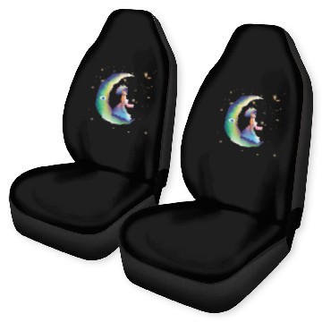 Discover Moonlit lady Car Seat Covers