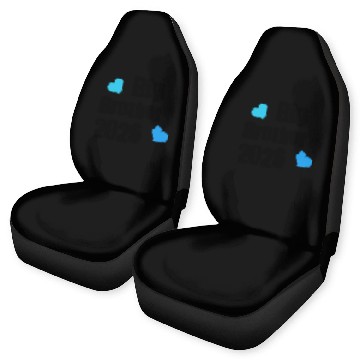 Discover Big Brother 2026 with Blue Hearts Car Seat Covers