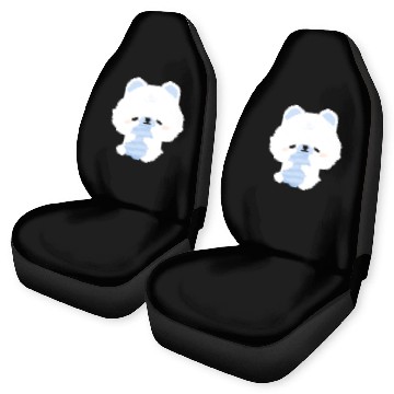 Discover Sleepy Polar Bear Car Seat Covers