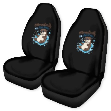 Discover Ottermatically Awesome – Funny Otter Car Seat Covers