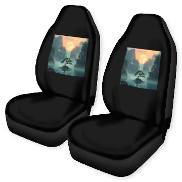 Discover Harmonious Night 2 Car Seat Covers