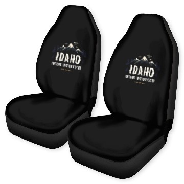 Discover Idaho Nature In Every Step (2) Car Seat Covers