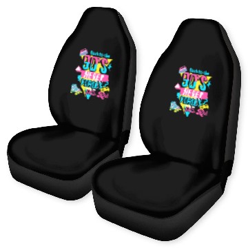 Discover Back To The 90s Retro Nostalgia 90s Kid Car Seat Covers