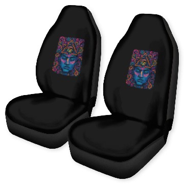 Discover Third Eye Activation Car Seat Covers – Psychedelic