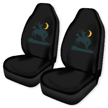 Discover Wild West Night Cowboy Car Seat Covers