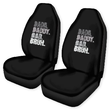 Discover Dada Daddy Dad Bruh Fathers Day Funny Dad Bruh Men Car Seat Covers