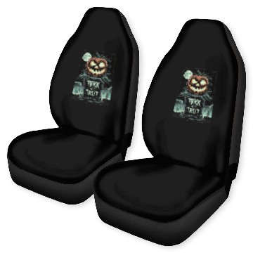 Discover Halloween Horror Scary Thriller Trick Or Treat Car Seat Covers