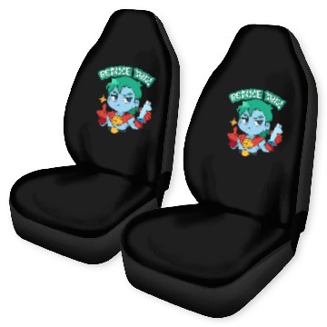Discover Chibi Style Captain Planet Reduce This!Design Car Seat Covers