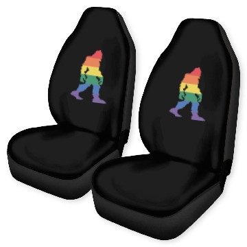 Discover LGBT Big Foot Car Seat Covers