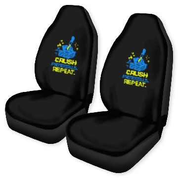 Discover Clinical Lab Tech Diagnostic Science Data Nerd Car Seat Covers