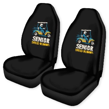 Discover Golf Cart Life Senior Humor Retirement Ride Car Seat Covers