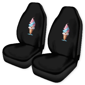 Discover Ice cream Car Seat Covers