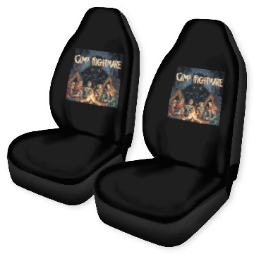 Discover Horror Steven Rhodes, Camp Nightmare Car Seat Covers