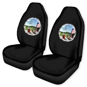 Discover Raised On Sweet Tea & Freedom Car Seat Covers