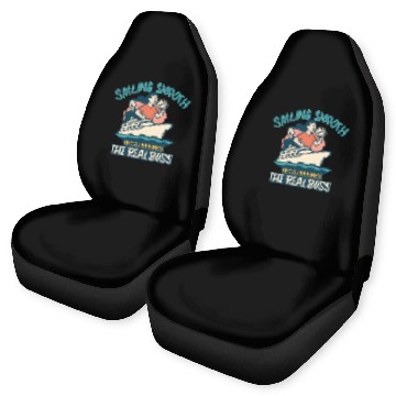 Discover Funny Cruise Vacation She’s the Captain Now Car Seat Covers
