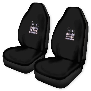 Discover Delulu Eyes – TikTok Core Energy Car Seat Covers