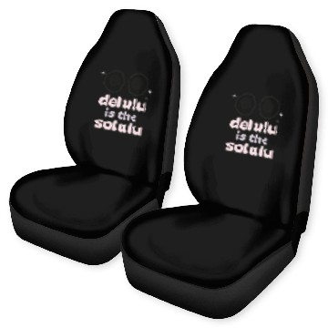 Discover Delulu Eyes – TikTok Core Energy Car Seat Covers