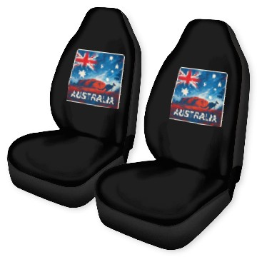 Discover Australia Outback Design Car Seat Covers