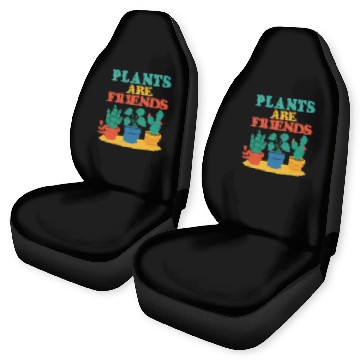 Discover Plants Are Friends Car Seat Covers