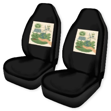 Discover Eco-Friendly Earth Conservation Design Car Seat Covers
