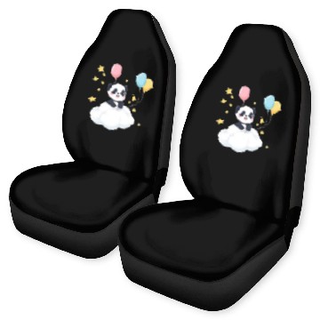 Discover Panda in the Clouds Car Seat Covers